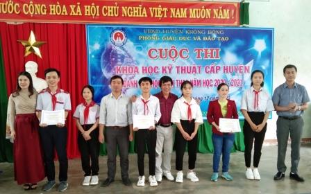 Cuộc thi khoa học kỹ thuật cấp huyện dành cho học sinh THCS năm học 2020 -2021